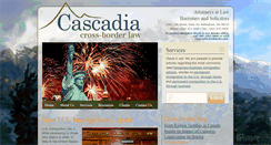 Desktop Screenshot of cascadia.com