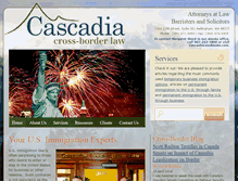 Tablet Screenshot of cascadia.com