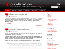 Tablet Screenshot of cascadia.com.au